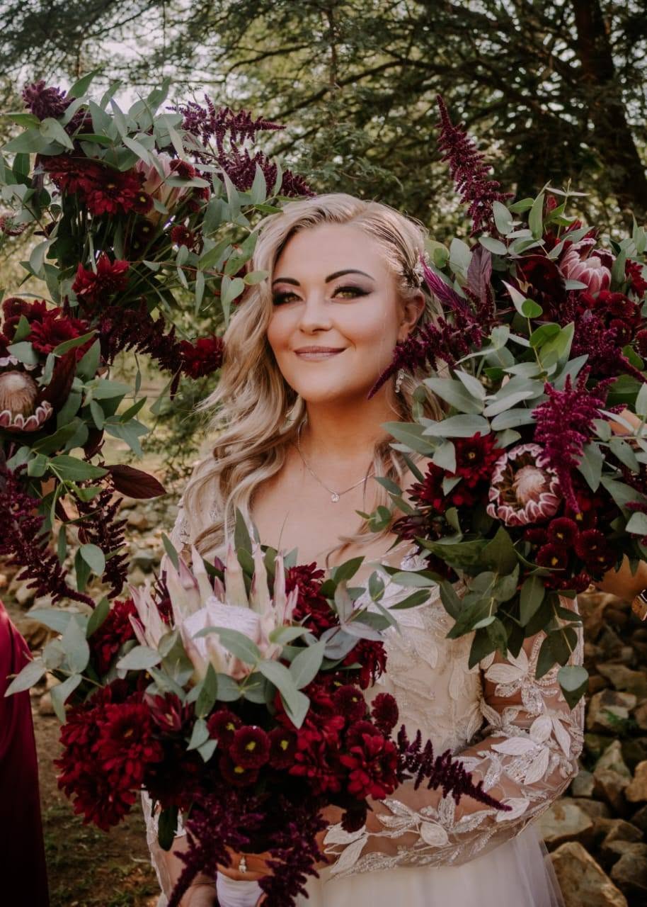 Bridal hair and makeup — Lustique Co., Pretoria