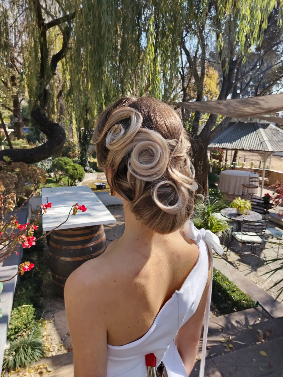 Bridal hair and makeup — Lustique Co., Pretoria