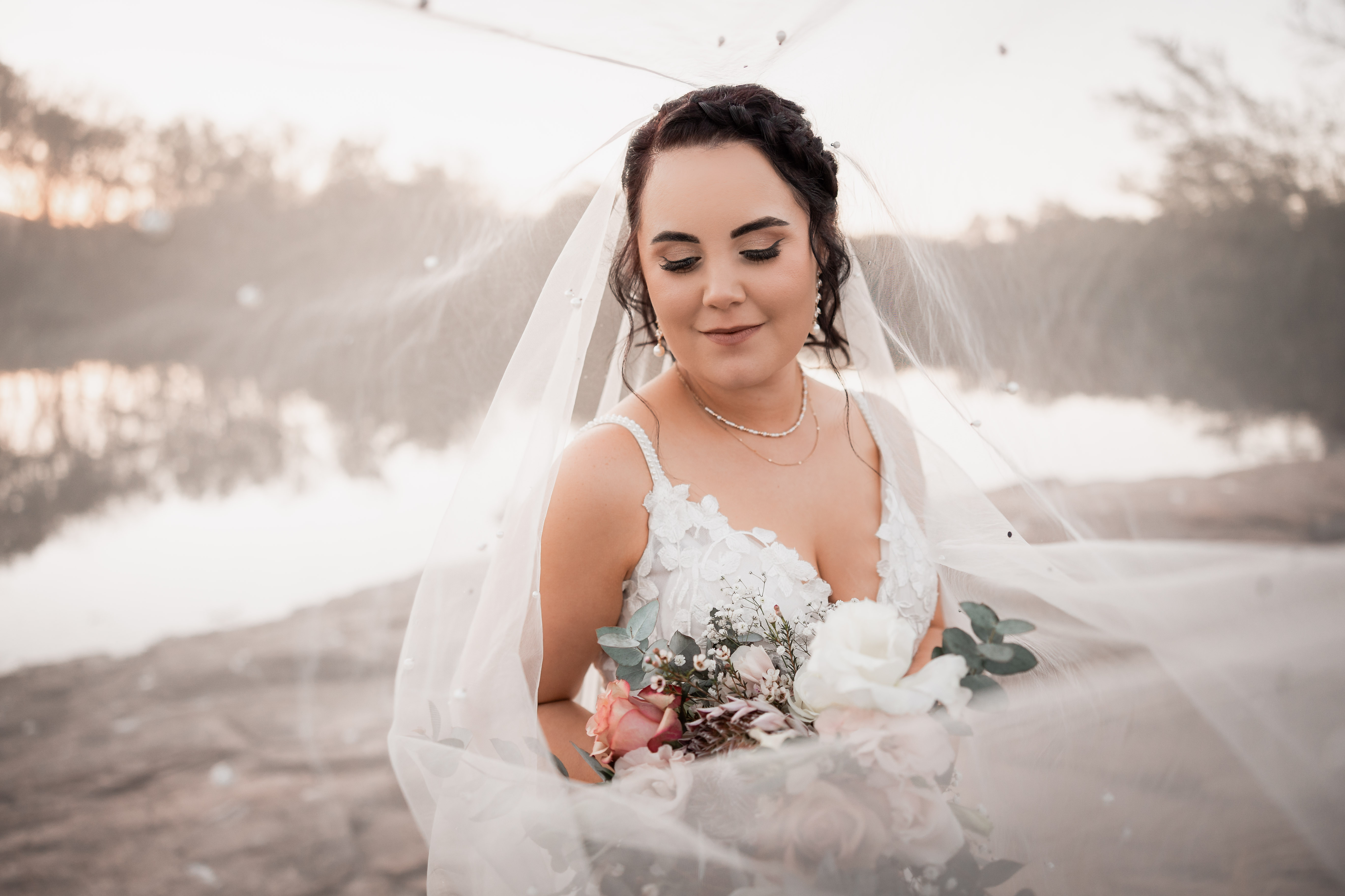 Bridal hair and makeup — Lustique Co., Pretoria